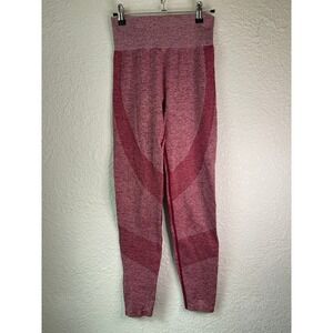 PINK Victoria's Secret Seamless Leggings High Waist Pink Contour Gym Workout XS